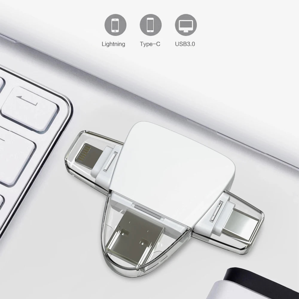 Mini OTG Kartenleser Adapter für iPhone & iPad