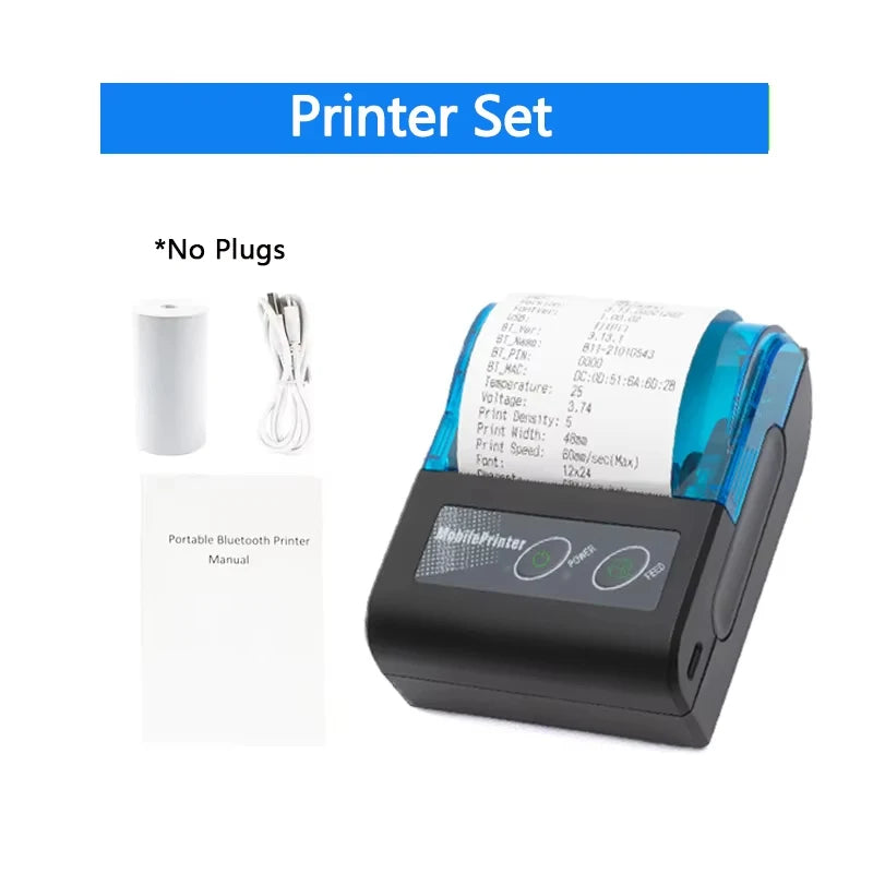 Mobile 58mm Bluetooth label & receipt printer
