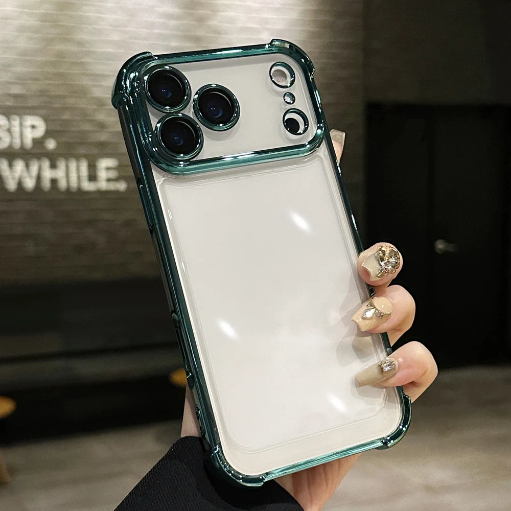 Luxus Transparent Schutzcase für iPhone 17 Pro Max