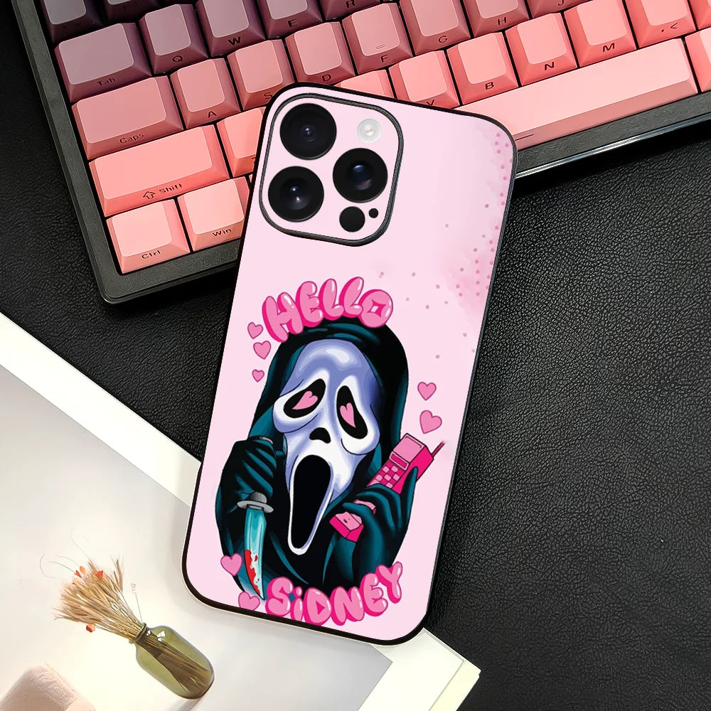 Ghost Face Scream Hülle iPhone TPU weich hautfreundlich