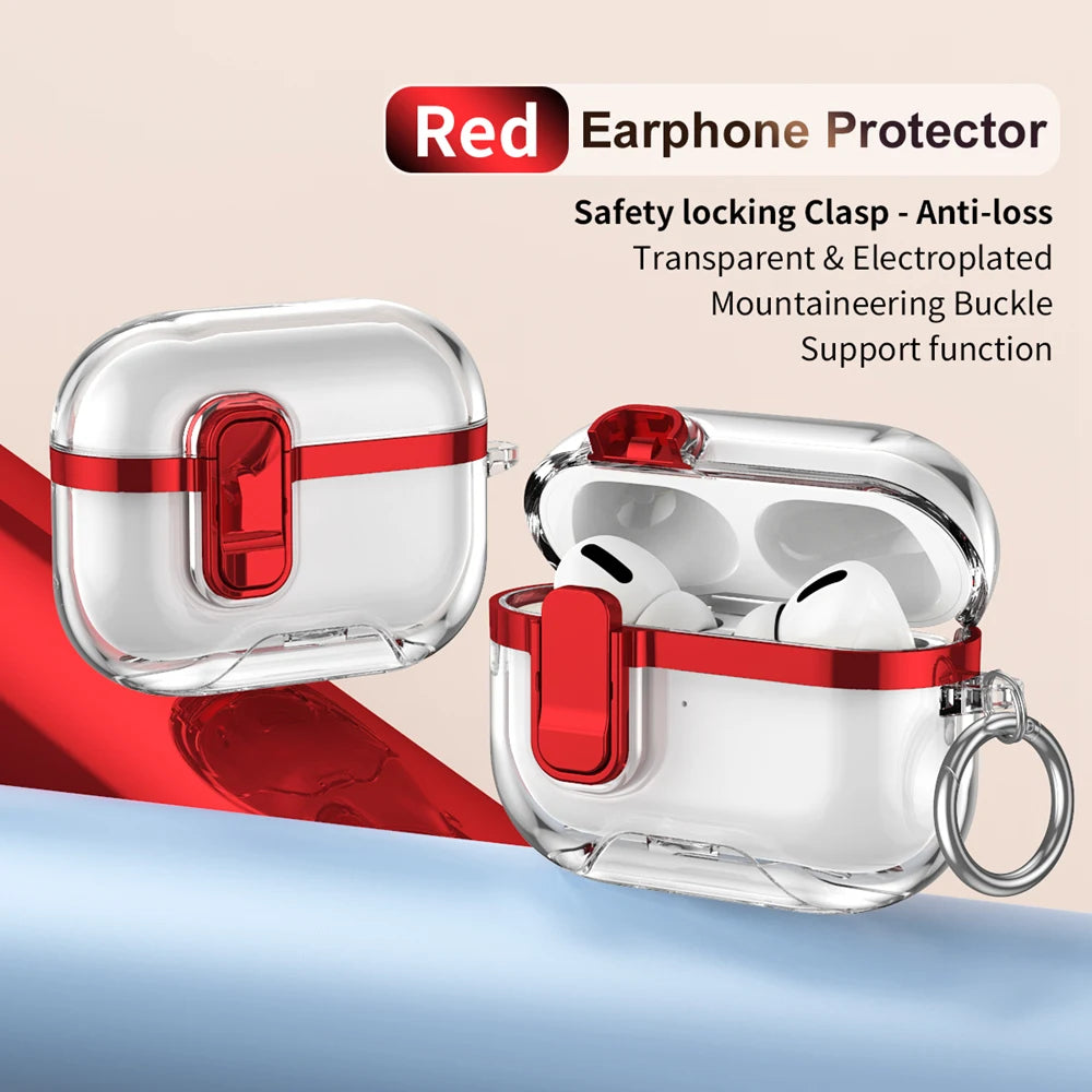 Transparente Stoßfeste Schutzhülle für AirPods Pro 3