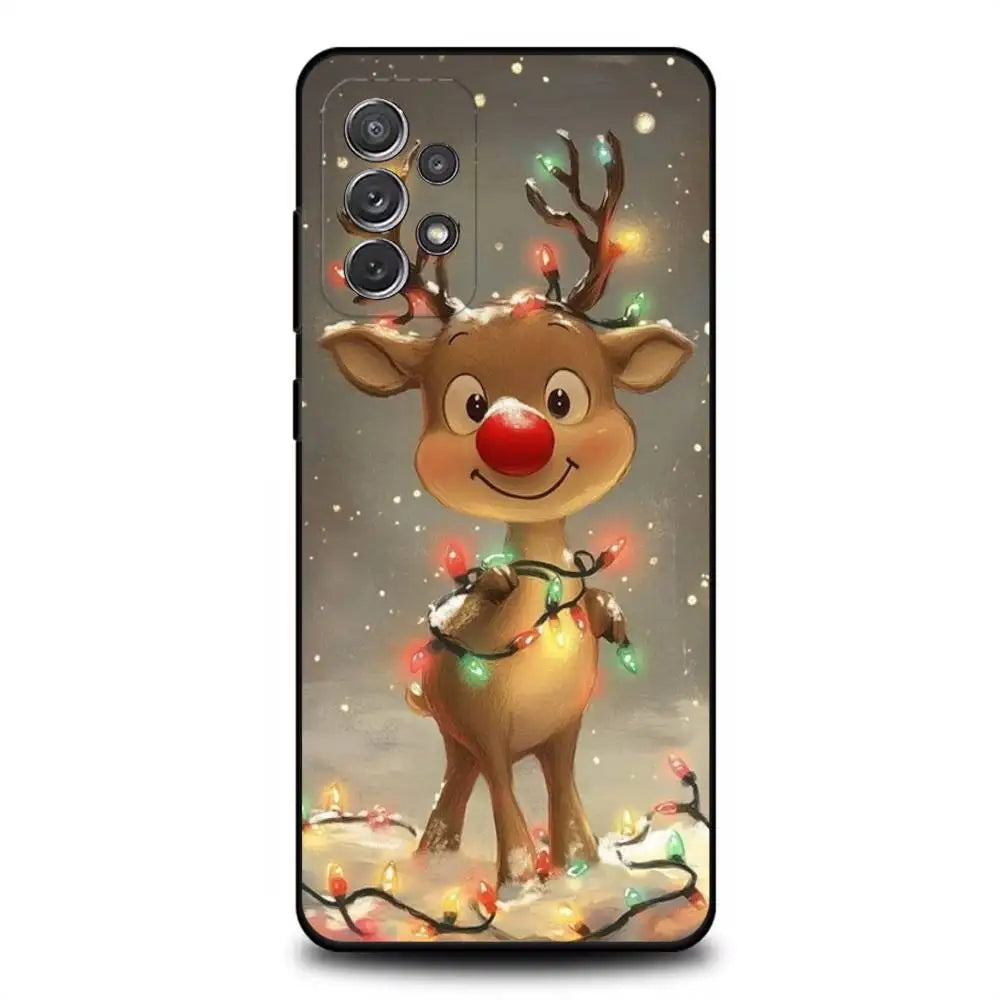 Christmas Santa Claus phone case for Samsung S25