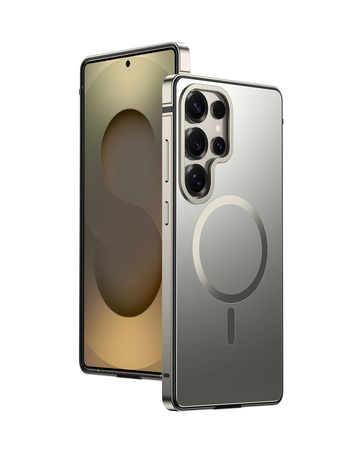 Robust aluminum case for Galaxy S25 Ultra (New)