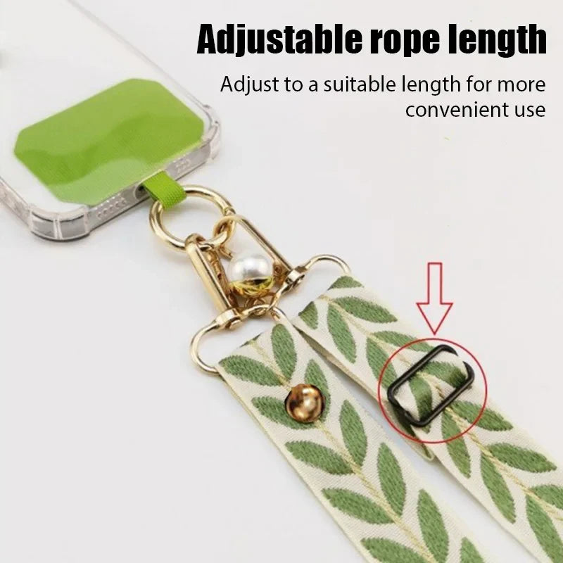 Verstellbares langes Handy Lanyard mit Clip
