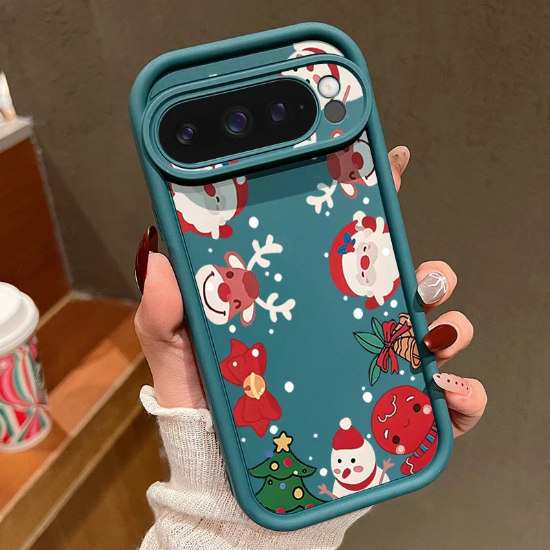 Cute Christmas phone case for Google Pixel