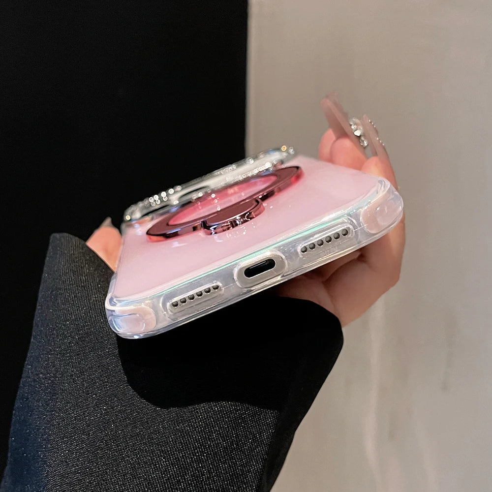 Magnetische Schmuck Handyhülle für iPhone 17 Pro Max