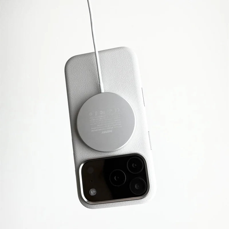Elegante Magnet-Lederhülle für iPhone 17 Pro Max