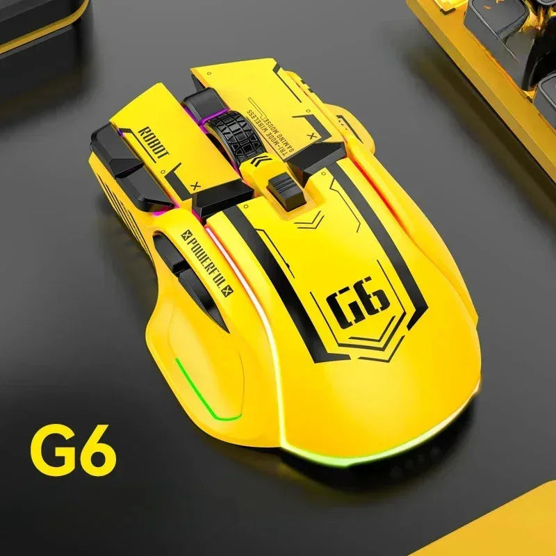 Leichte Tri-Mode RGB Gaming-Maus mit 16000 DPI