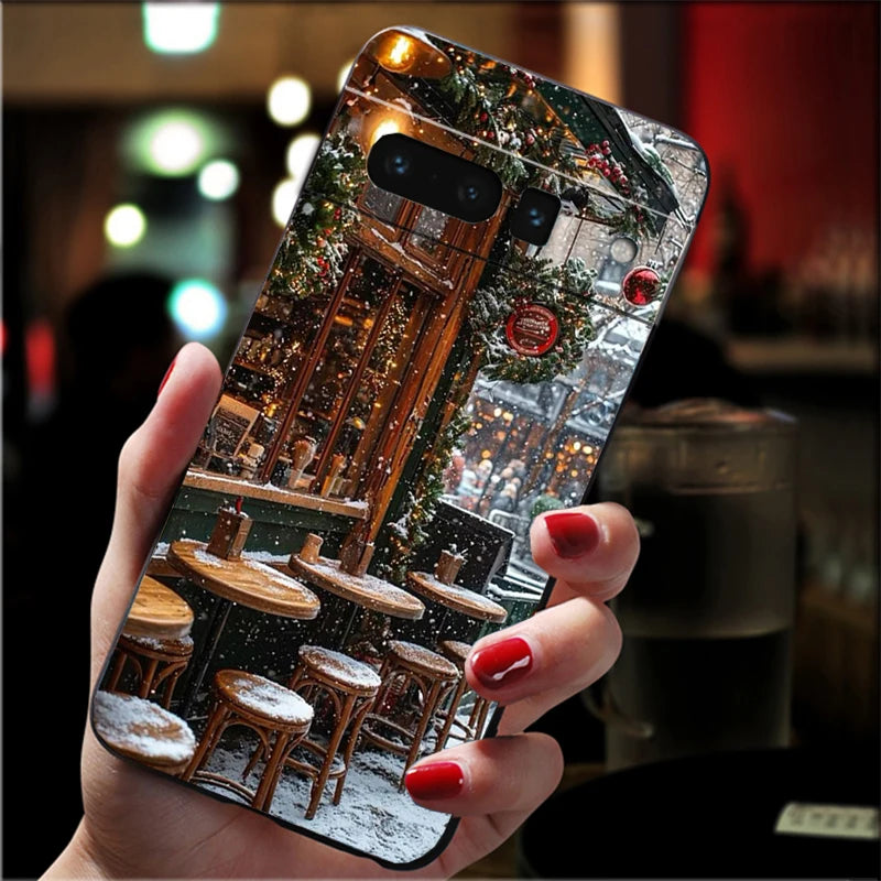 Soft silicone case for Google Pixel 9 and Pixel 10 – Semi-wrapped