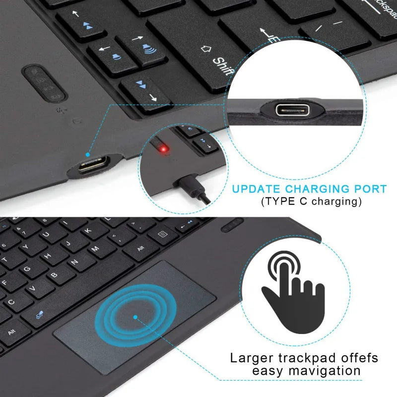 Kabellose Bluetooth Tastatur für Surface Pro & Go