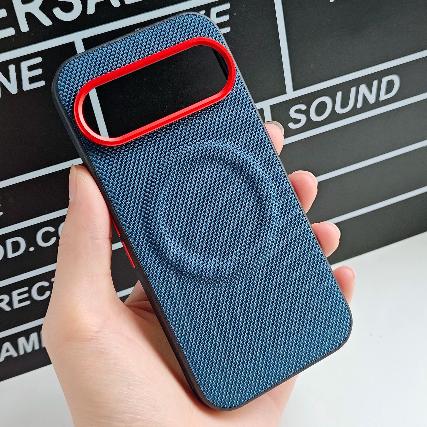 Minimalistische Nylon-Handyhülle für Google Pixel 10