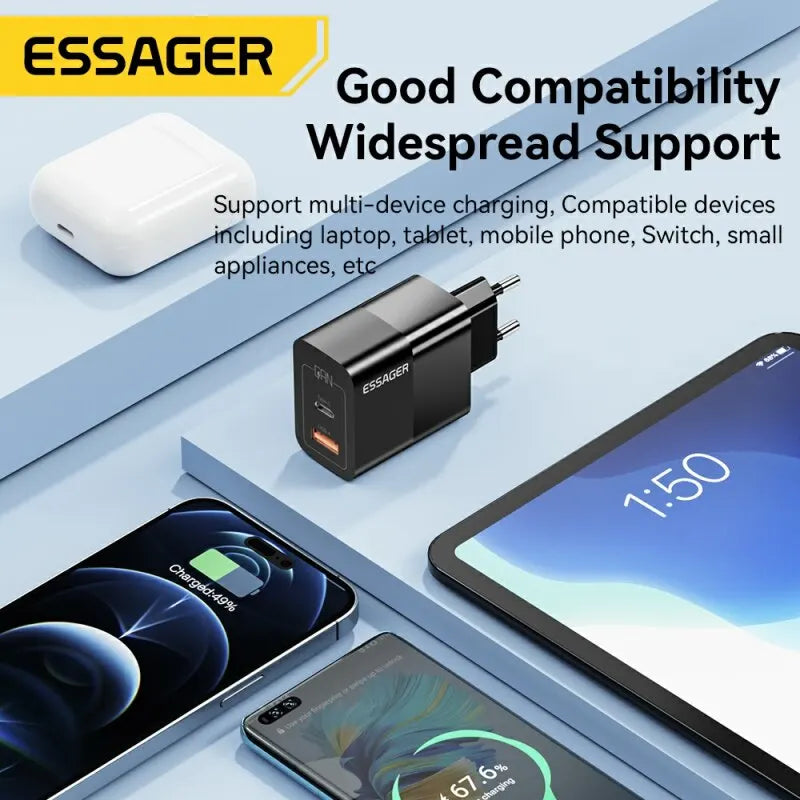 Essager 33W USB-C GAN Fast Charger