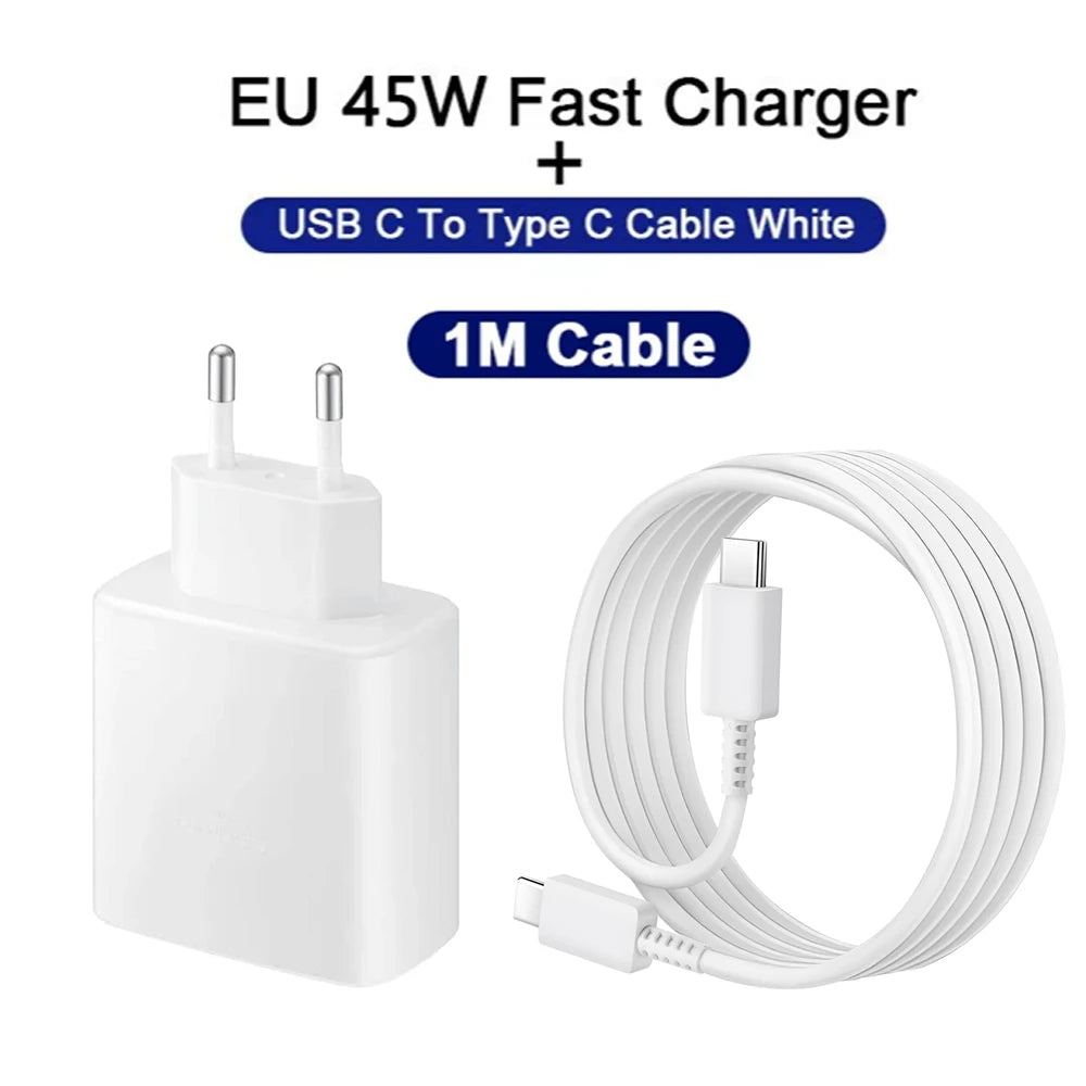 45W PD Fast Charger for Samsung