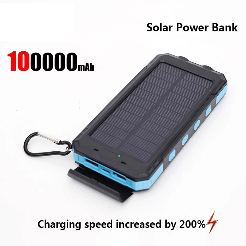 Solar Powerbank 200000mAh Schnellladegerät