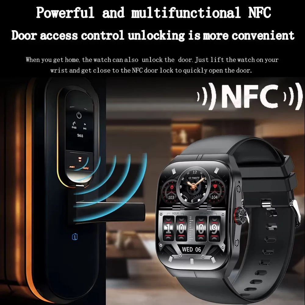 Sport Smartwatch mit GPS, Bluetooth & NFC 2025