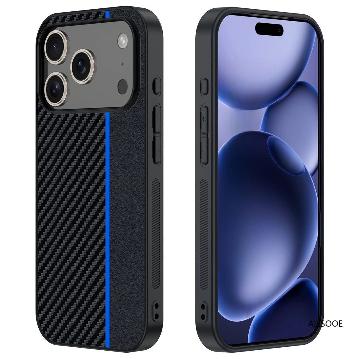 Lederhülle für iPhone 17 Pro Max – Luxus PU-Leder Case