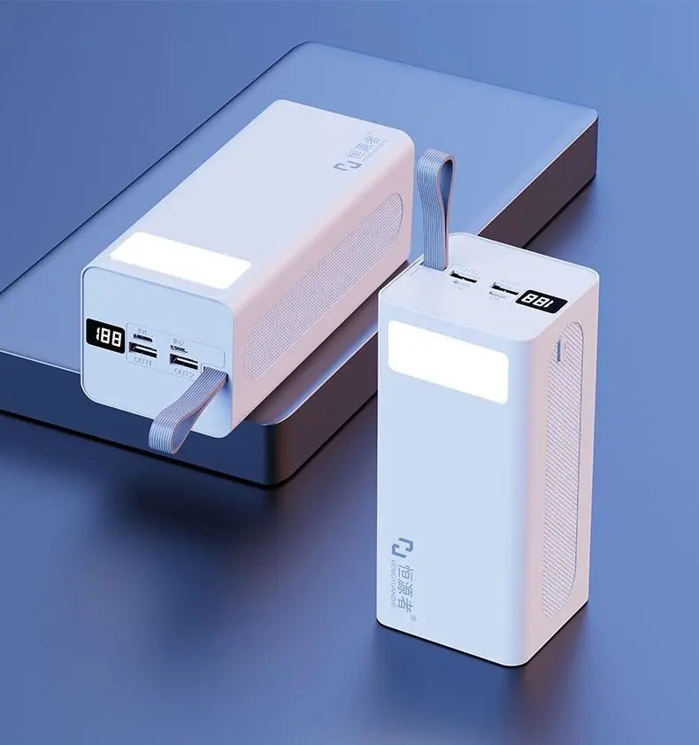 60000mAh Powerbank Schnellladung mit Licht Outdoor