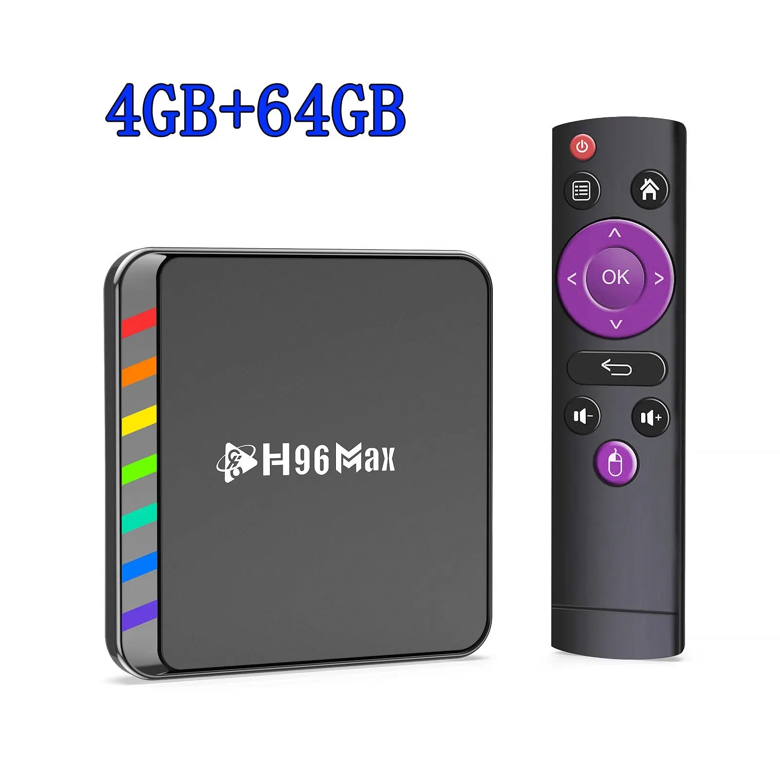 4K Smart TV Box Android 11 mit WiFi6 & Quad Core