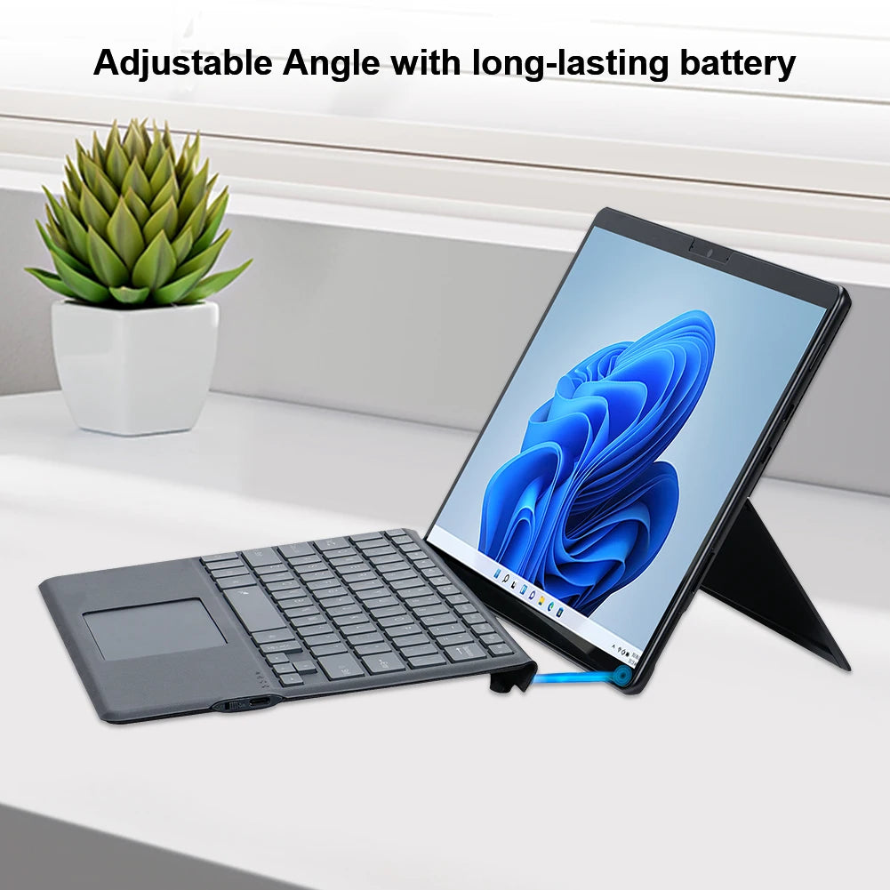 Magnetische Bluetooth-Tastatur für Surface Pro 8–11