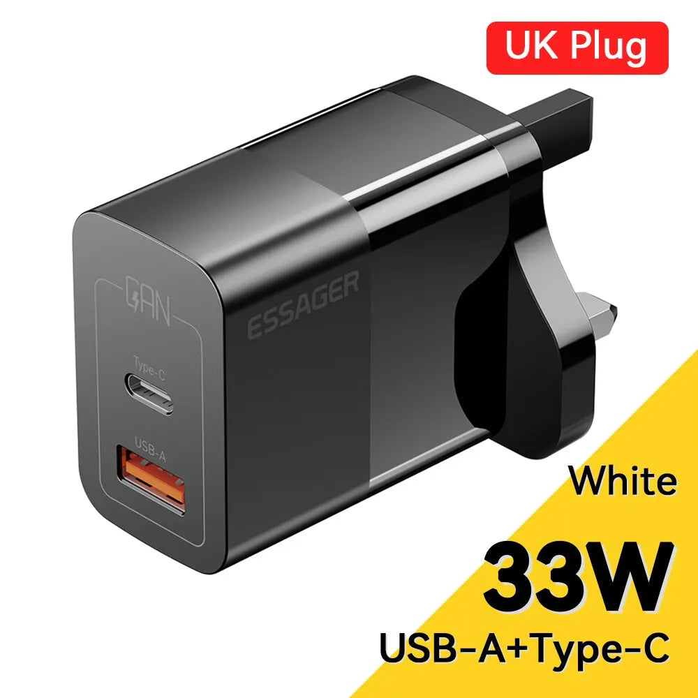 Essager 33W USB-C GAN Fast Charger