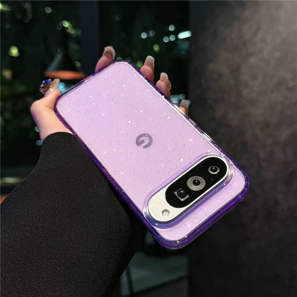 Luxuriöse Glitzer Hülle Pixel 9 Pro XL