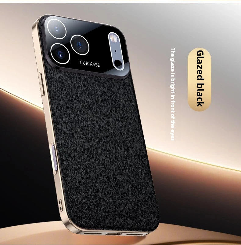 Luxus Leder Hülle für iPhone 17 Pro Max – Anti-Drop, All Inclusive