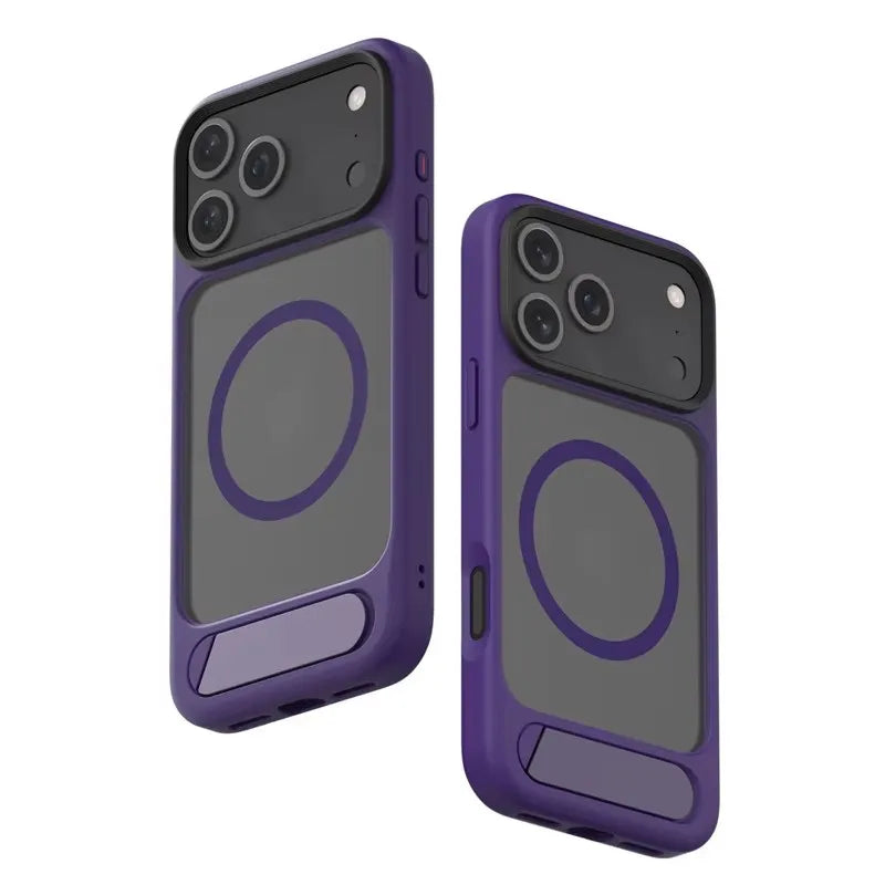 Magnetische Hülle für iPhone 17 mit klappbarem Ständer