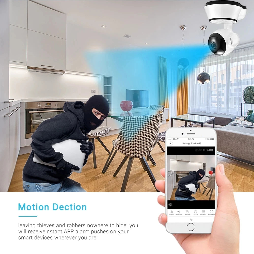 Intelligente WLAN IP Kamera mit Auto Tracking Funktion