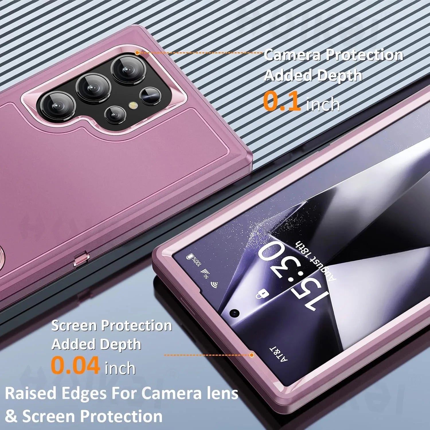 Robust 3-in-1 case with stand for Galaxy S25–A56