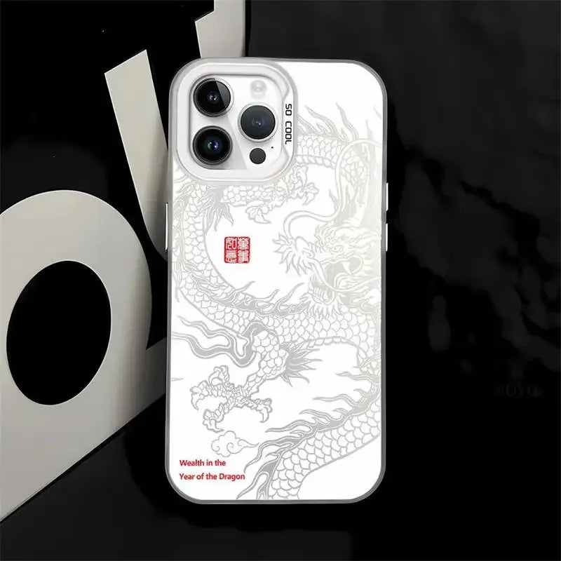 Chinesische Drachen Handyhülle für Samsung S25