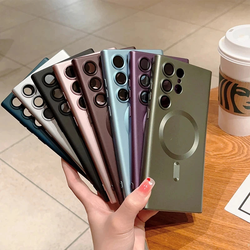 Magnetische Magsafe Schutzhülle für Samsung S24