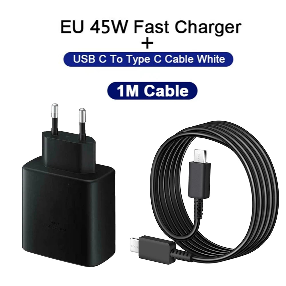 45W PD Fast Charger for Samsung