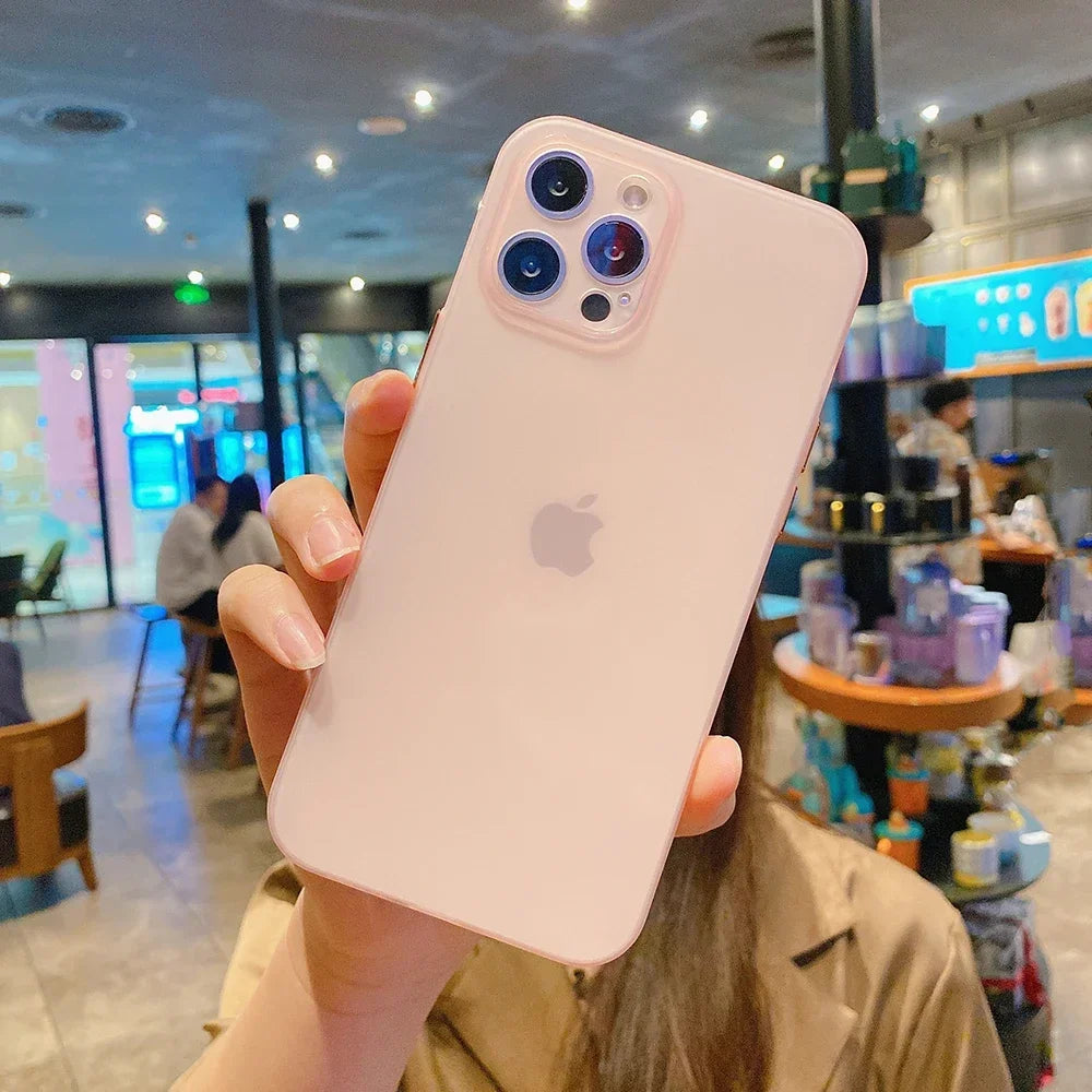 Ultradünne matte TPU-Hülle für iPhone 17 Serie