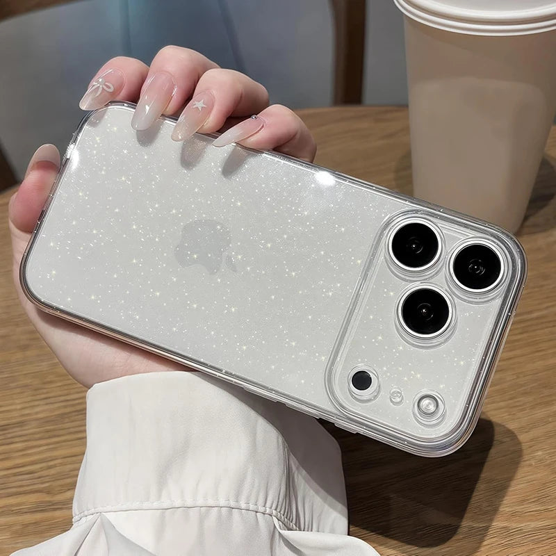 Glitzer Cute Design Hülle Für iPhone 17 Serie