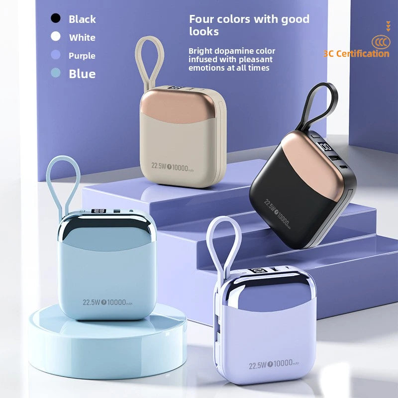 66W Mini Schnelllade-Powerbank 10000mAh