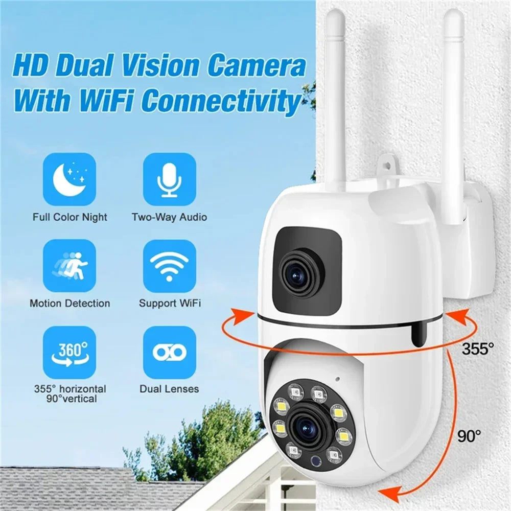8MP WLAN IP Kamera 8X Zoom Zweiwege Audio PTZ AI