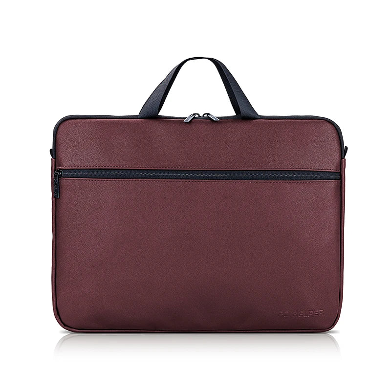 15-Zoll Leder Laptop Tasche wasserdicht, MacBook Hülle