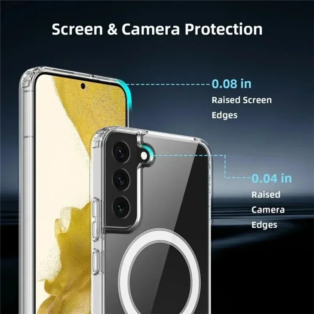 Magnetische Magsafe Hülle für Samsung Galaxy Modelle