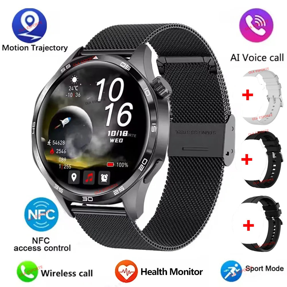 Uhr 5 Pro GPS Smartwatch Herren mit AMOLED Display