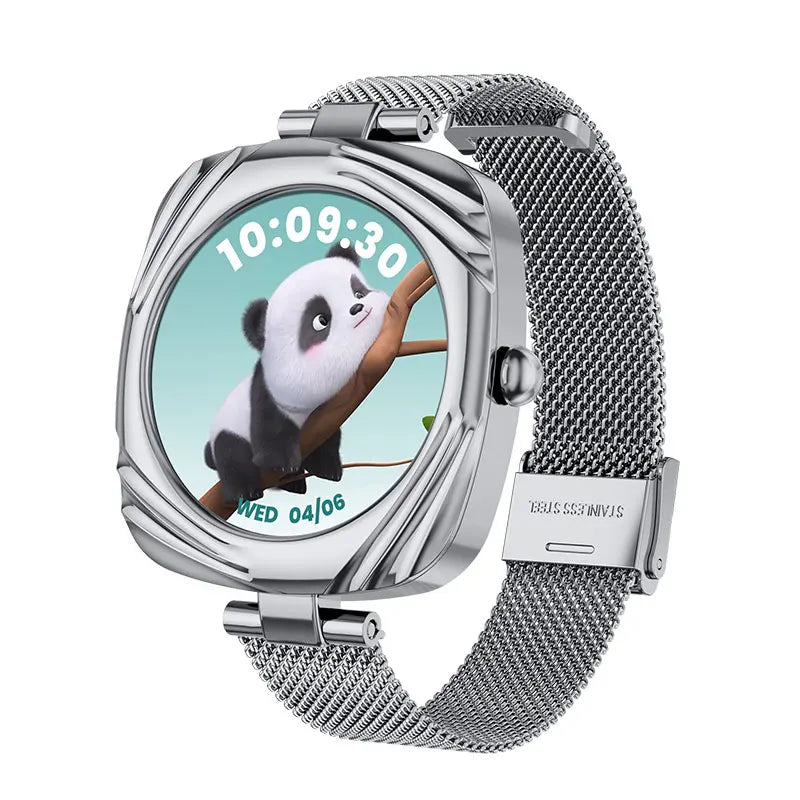Elegante Damen-Smartwatch 2025 mit AMOLED & NFC