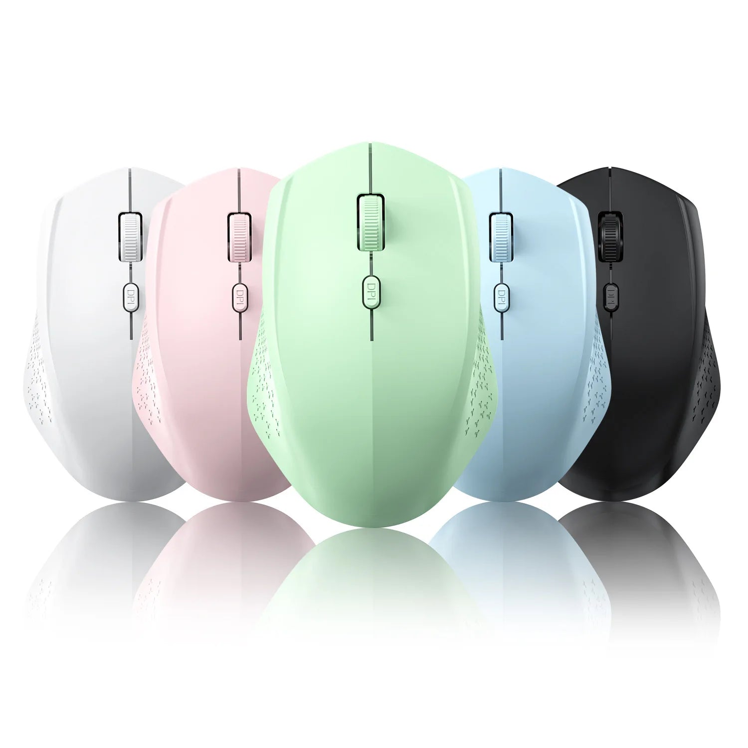 Ergonomische Bluetooth Funkmaus mit 2,4 GHz und Akku