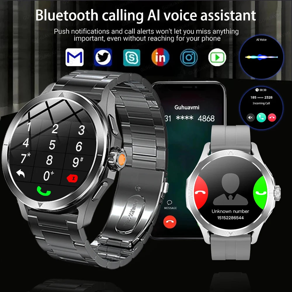 S4 Ultra Smartwatch mit GPS & AMOLED Display
