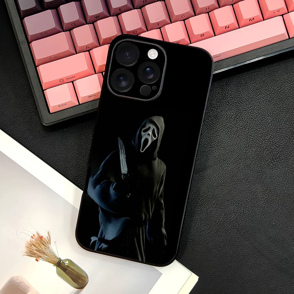 Ghost Face Scream Hülle iPhone TPU weich hautfreundlich