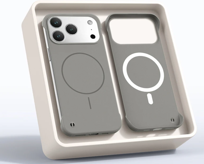 Rahmenlose magnetische Hülle für iPhone 17 Magsafe