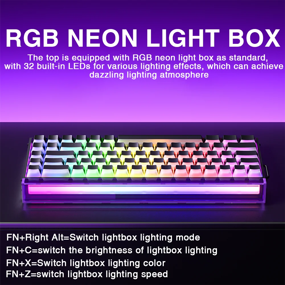 AULA HERO 68HE Gaming Tastatur