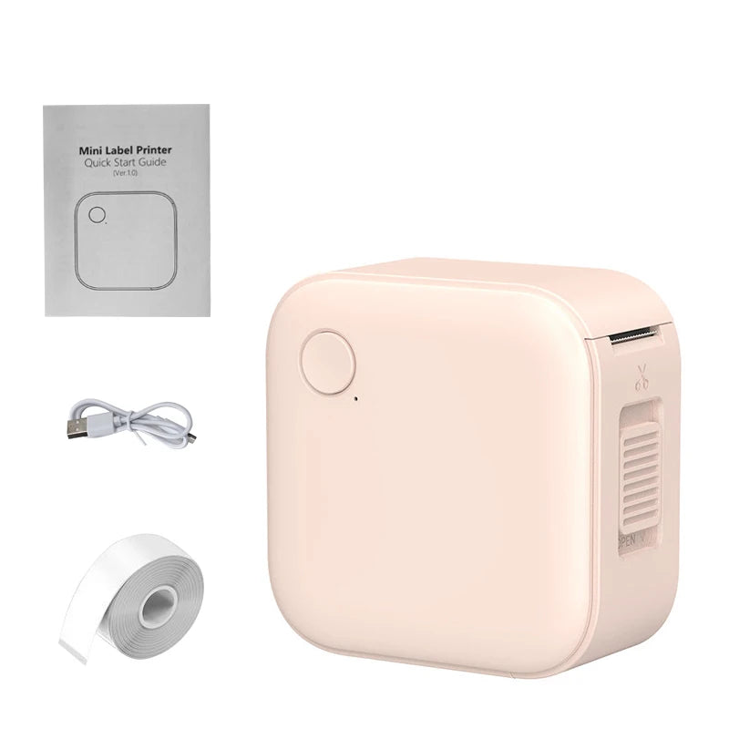 HZTZ Mini Bluetooth Etikettendrucker tragbar smart