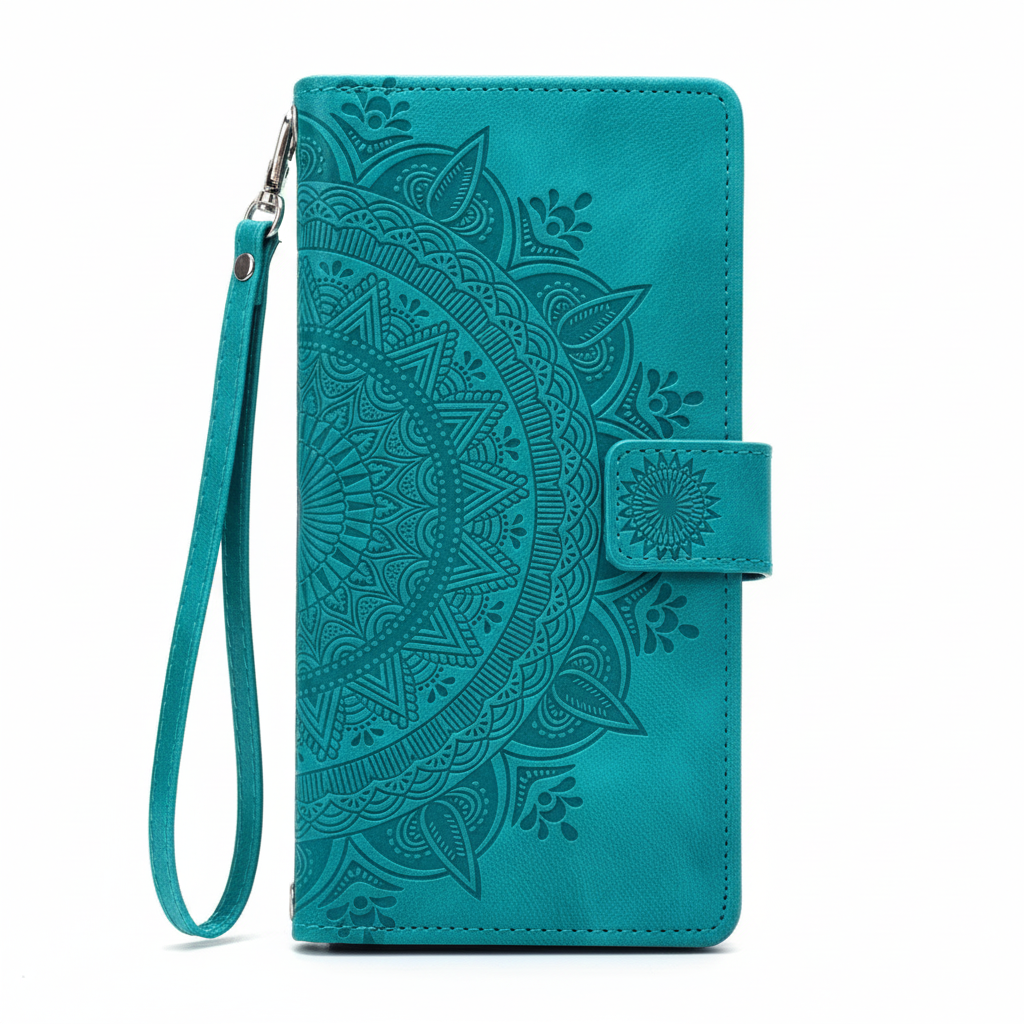 Leder Flip Hülle für Samsung Galaxy