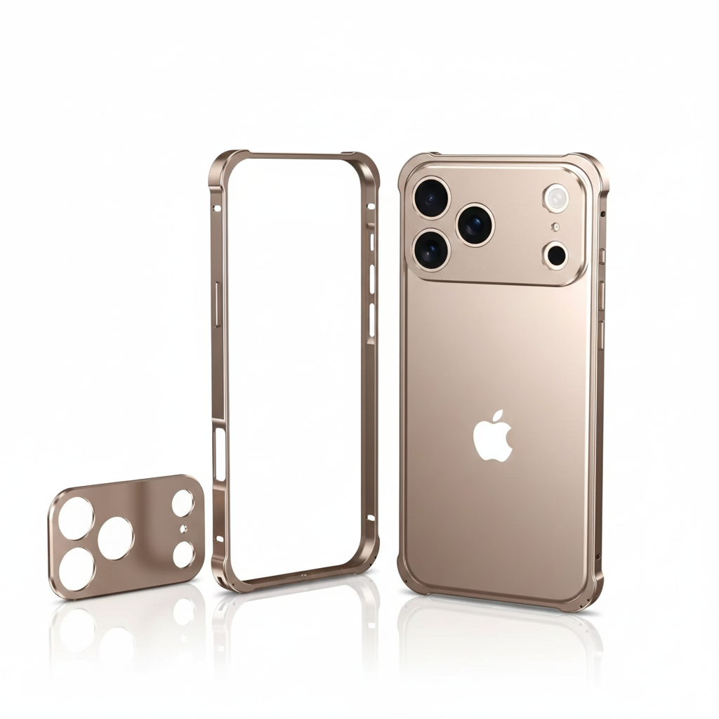 Aluminium Slim Frame Hülle iPhone 17 Serie