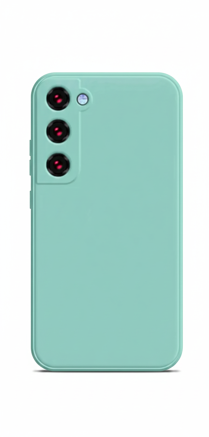 Coque de luxe en silicone liquide pour Samsung