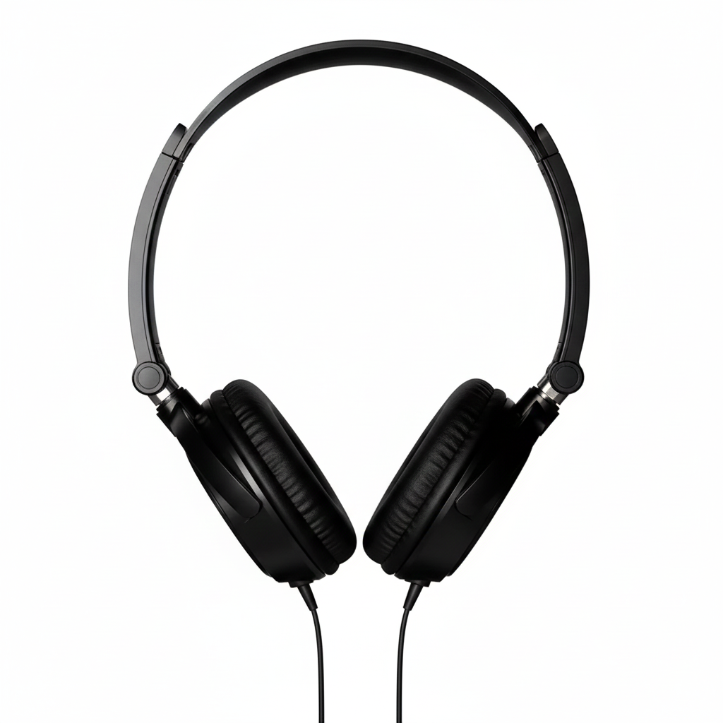 Kabelgebundene Stereo-Kopfhörer mit Mic